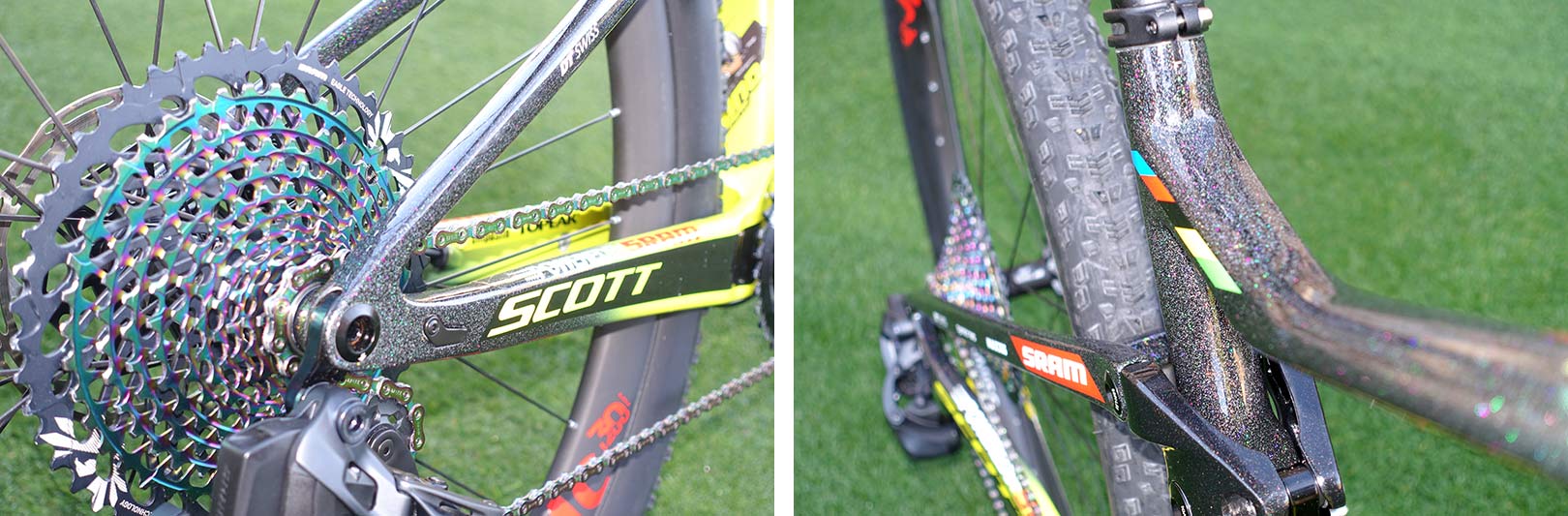Scott Spark RC race bikes 