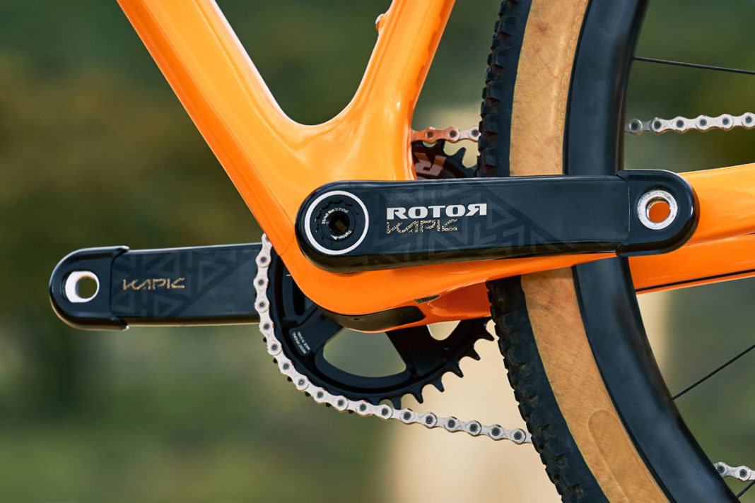 Rotor Kapic MTB crank goes carbon with lightest and stiffest crankset