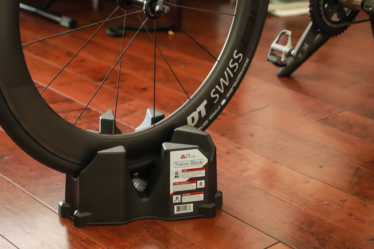 thumbnail image 2 of Bike Bike Trainer Stand Bike Front Wheel Riser Block - Stabilizer 2 of 14
