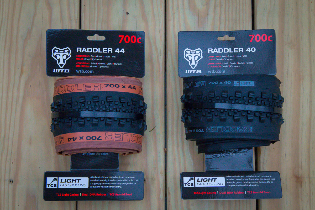 WTB Raddler is a radder Riddler gravel tire for radical routes & roads ...