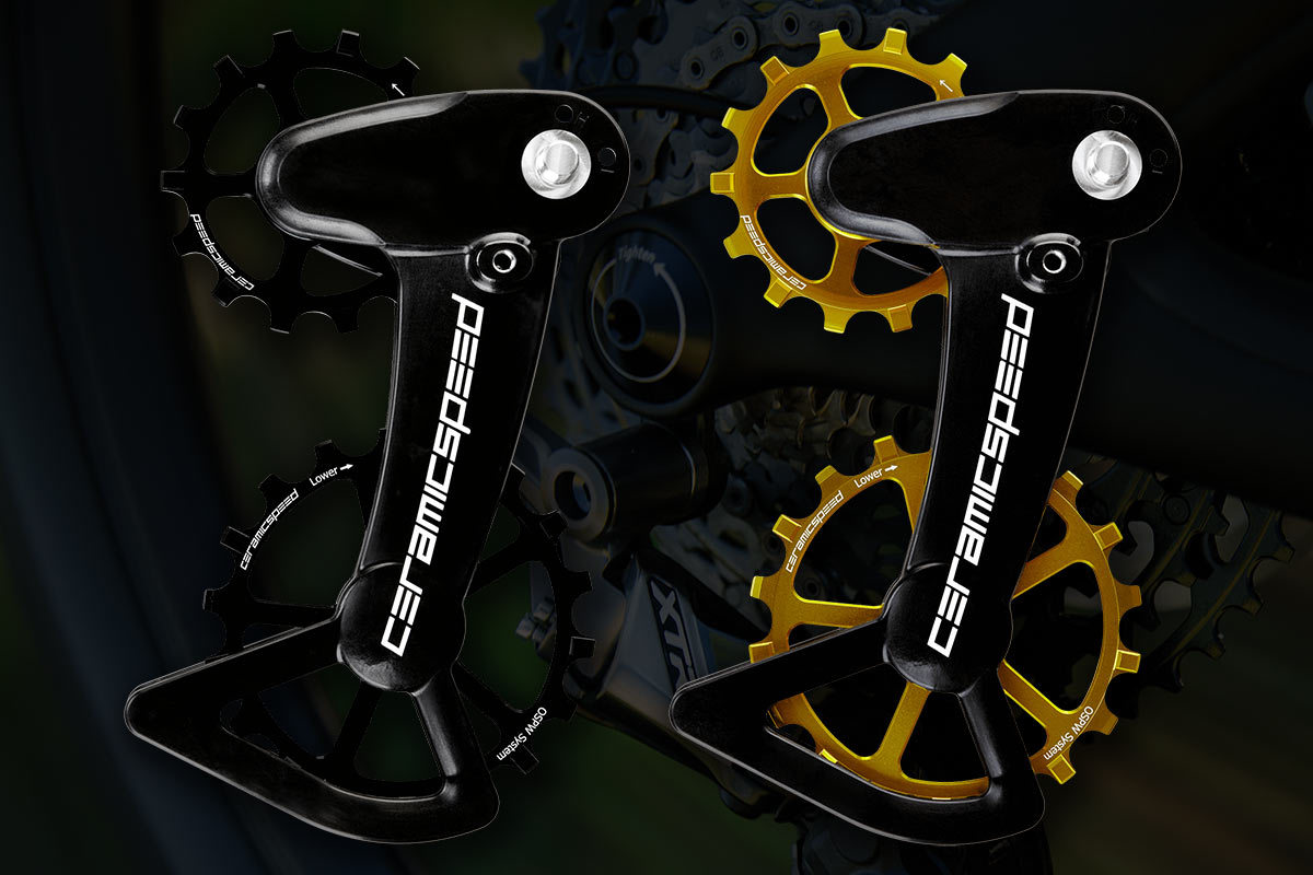 CeramicSpeed adds OSPW X ceramic pulley system for 12speed Shimano XT