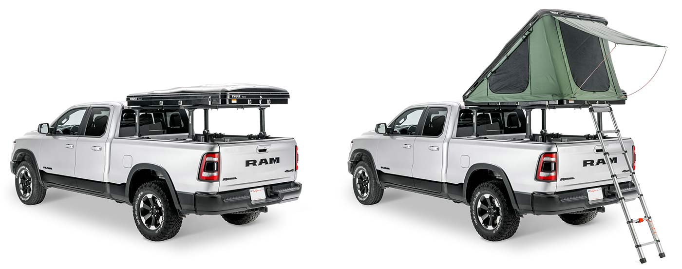 Thule Tepui Hybox Wedge streamlines rooftop tents for faster setup, more aero shell Bikerumor