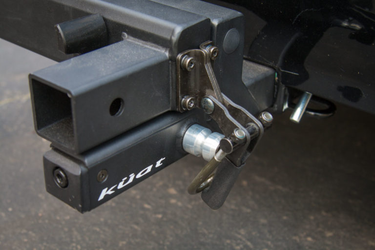 Review Kuat Pivot V2 Bicycle Hitch Rack swing away adapter is the best