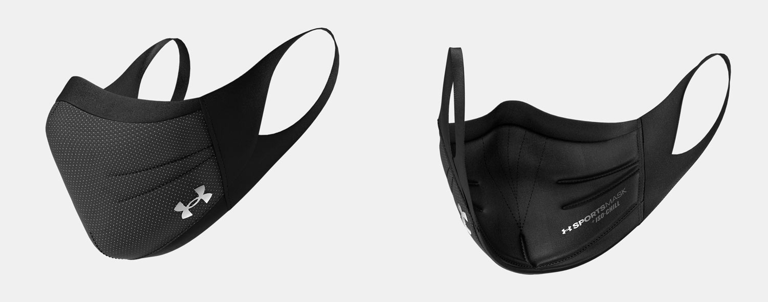 Under Armour SportsMask offers comfortable, cooling & breathable face