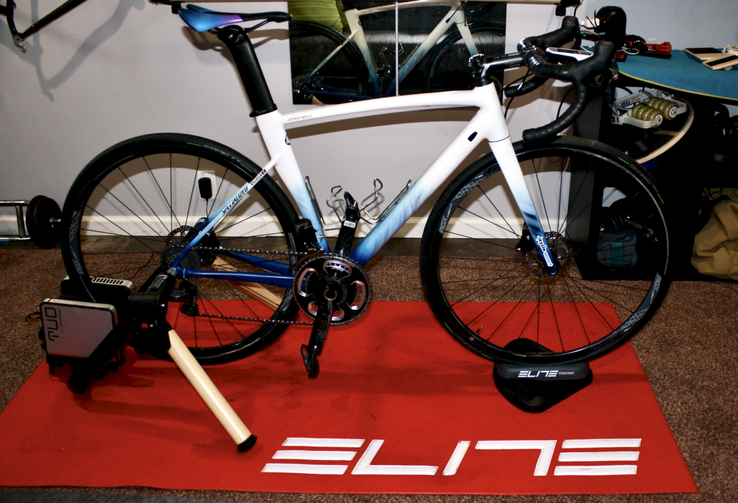 elite bike mat