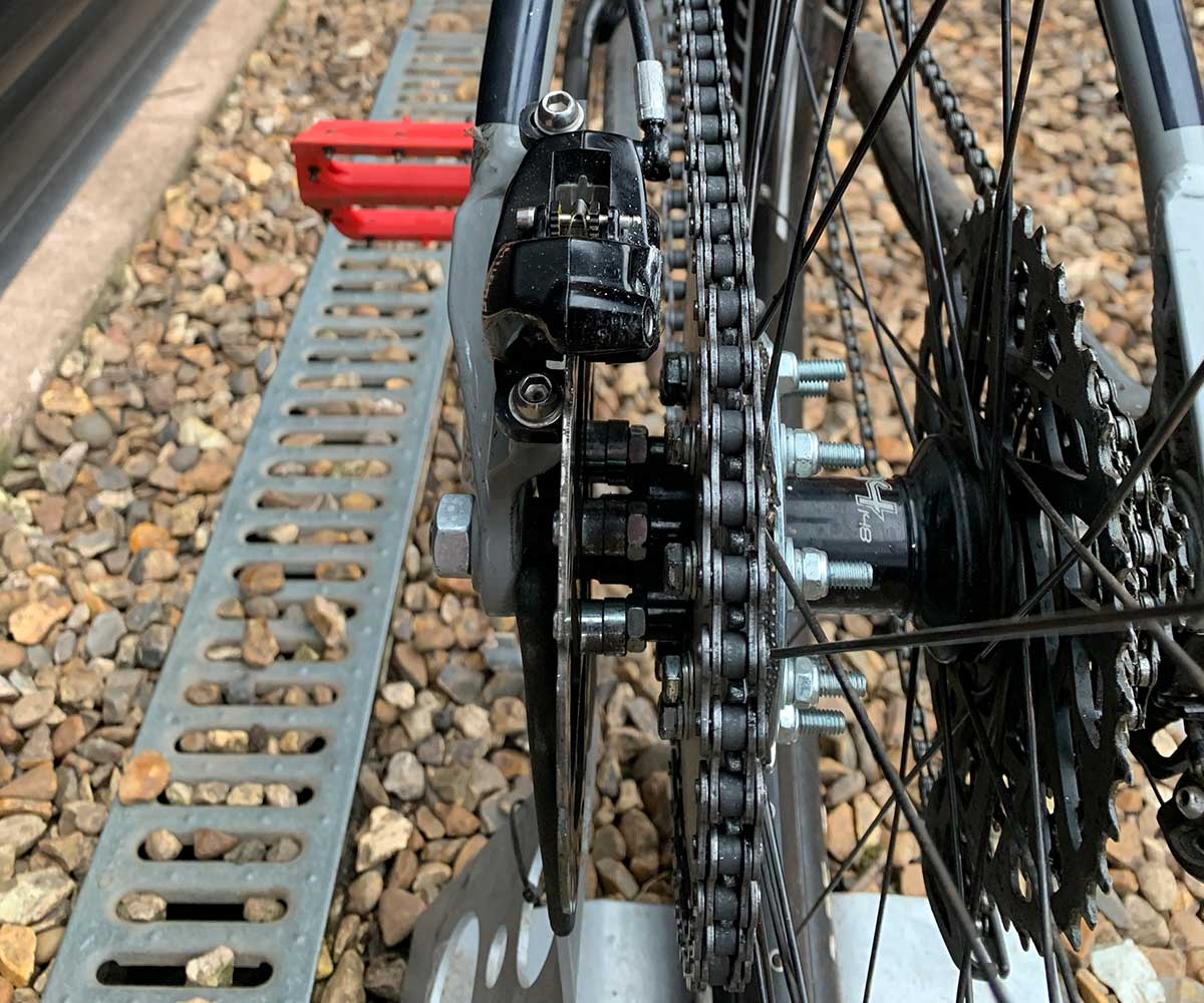 nukeproof scouter super mega whopper boost spacing axle standard 168mm