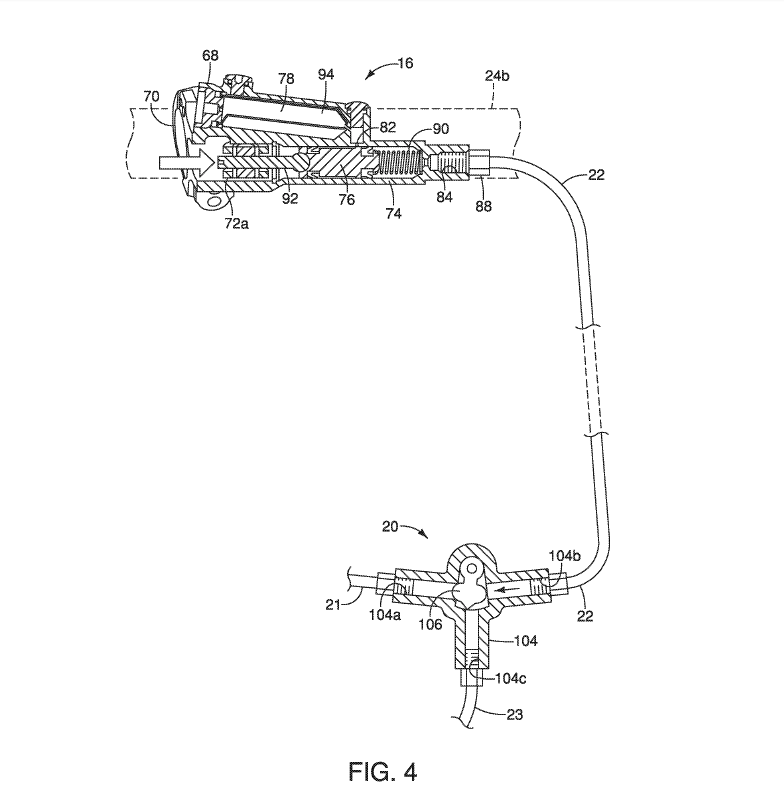 GRX sub lever with junction