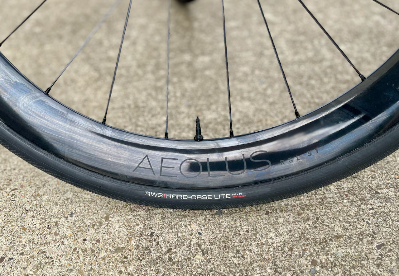Bontrager Aeolus RSL road wheels 
