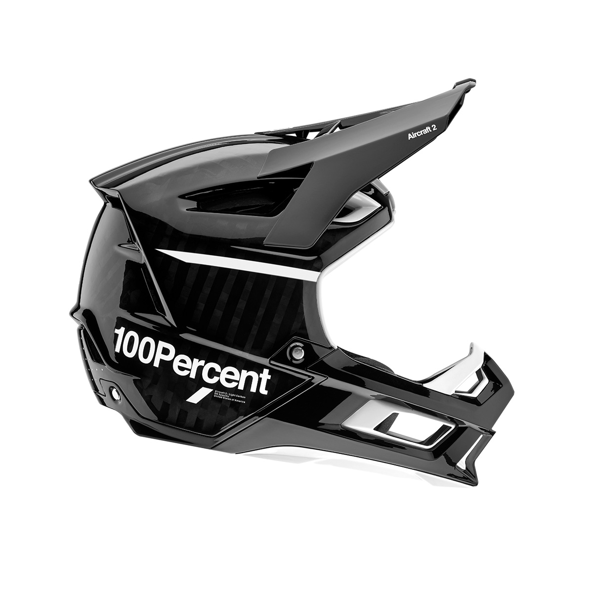aircraft enduro helmet side profile
