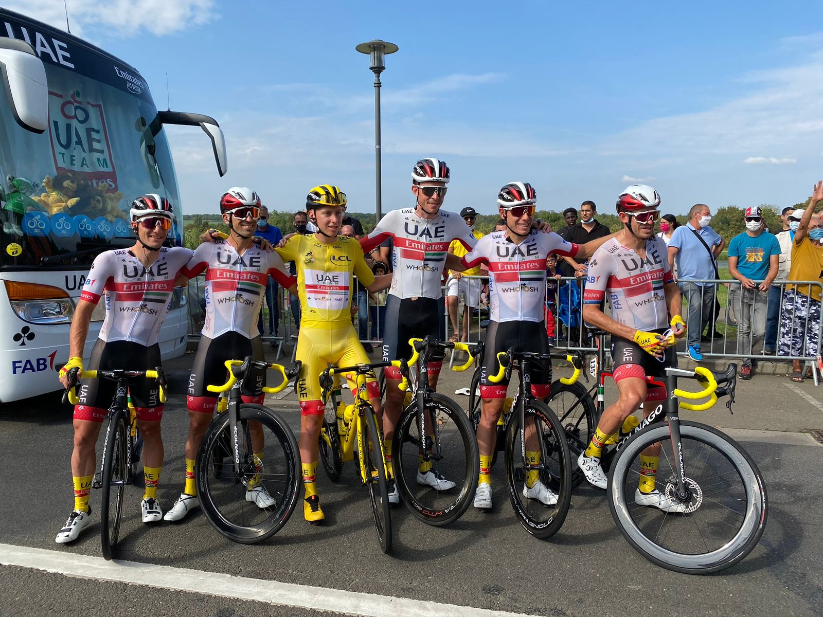 2020 Tour de France winner Tadej Pogacar