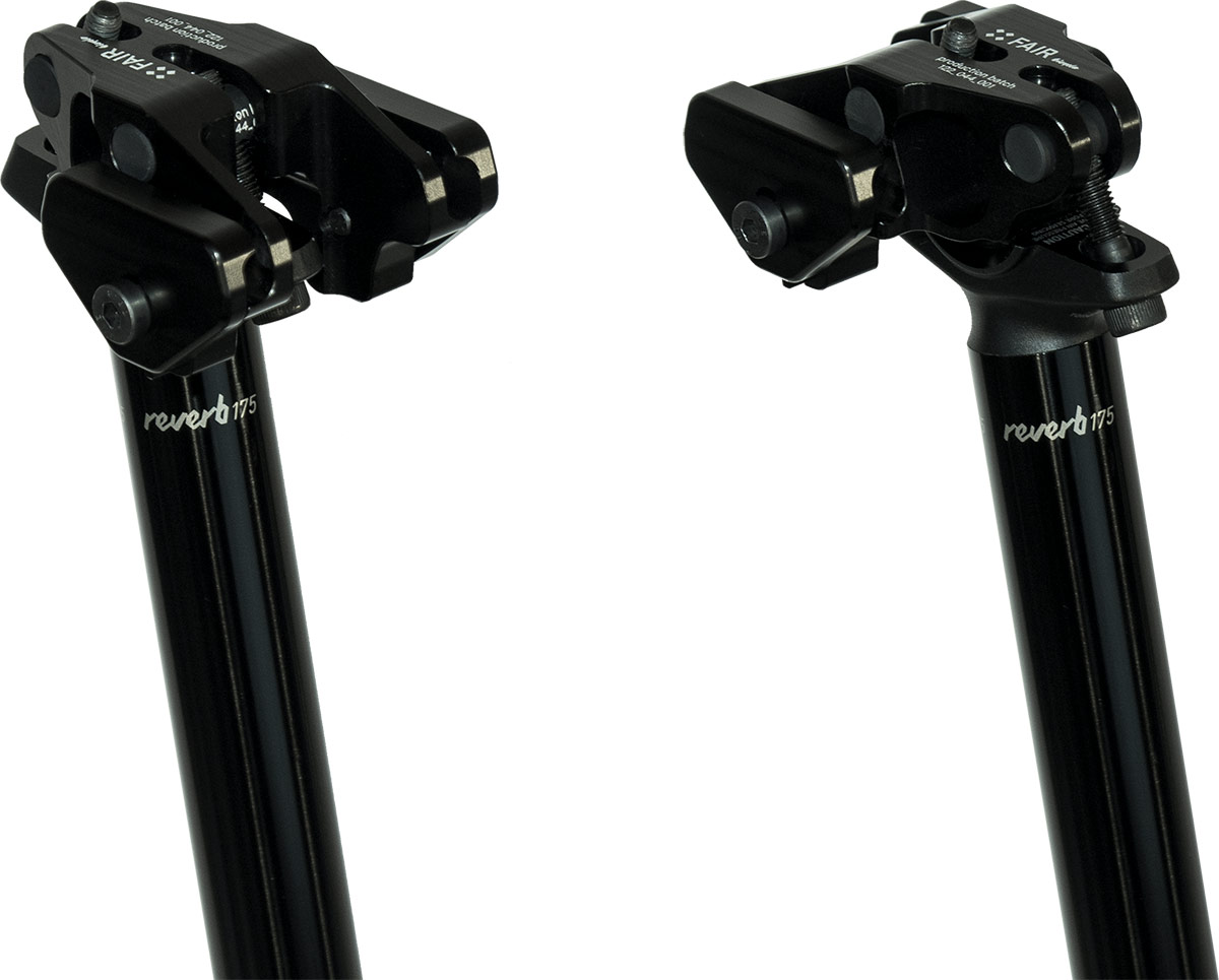 FAIR Bicycle Drop Best Reverb Offset Saddle Clamp alters setback and