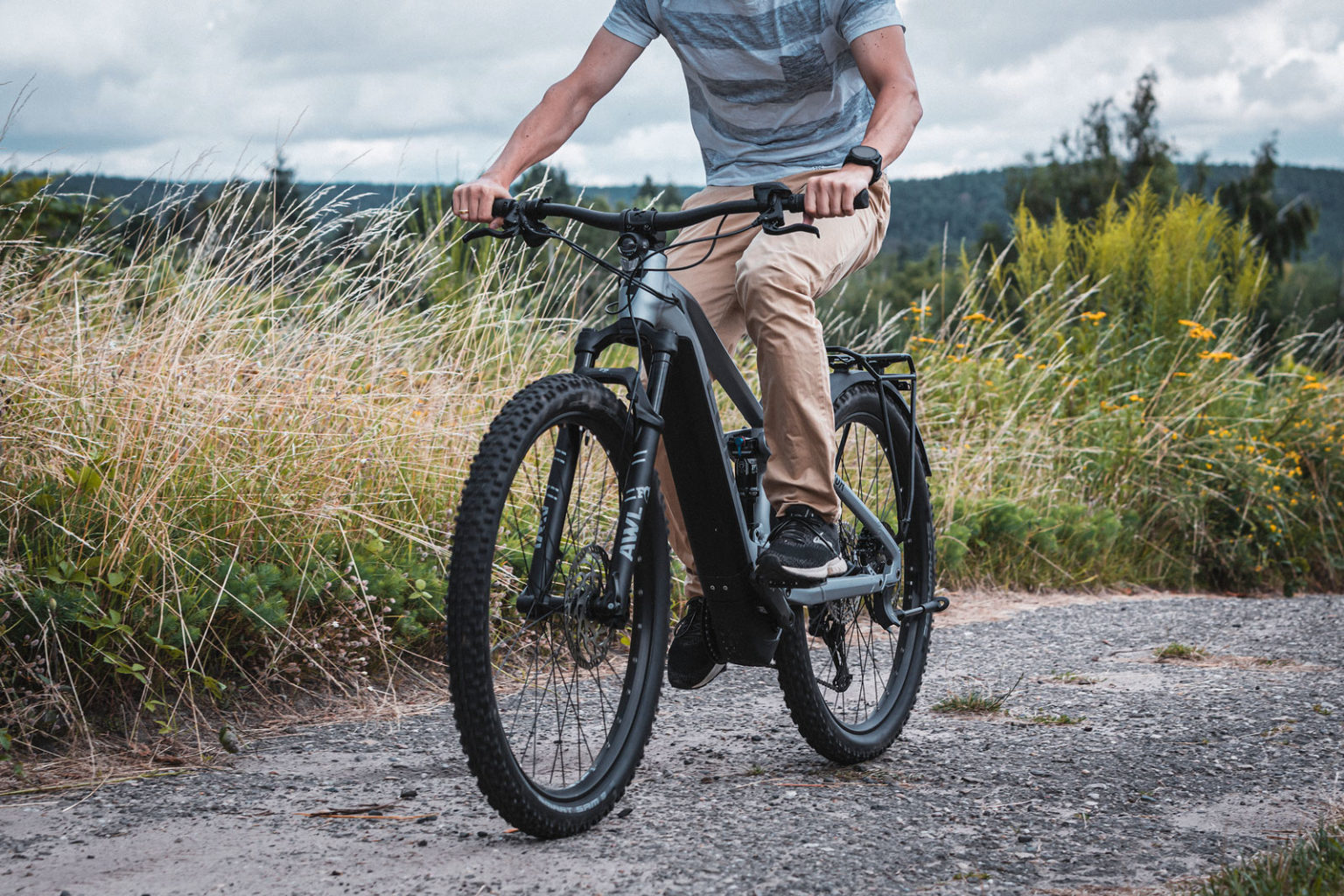 FOX AWL fork is a stiffer 34mm stanchion fork with all the mounts for