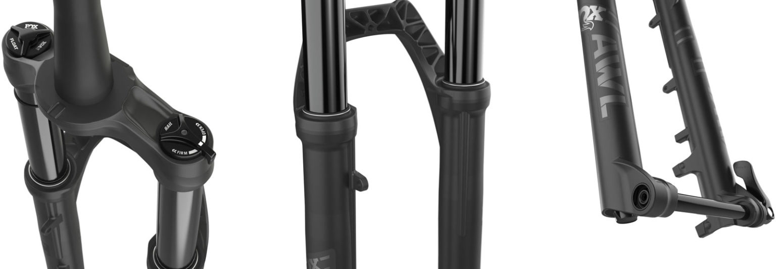 FOX AWL fork is a stiffer 34mm stanchion fork with all the mounts for