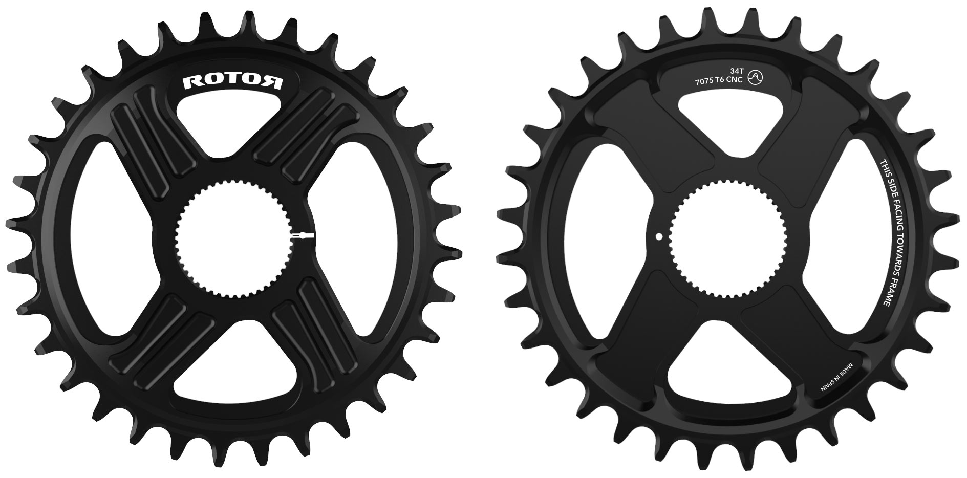Rotor debuts Universal Tooth Design chainrings for SRAM, Shimano 11 & 12 speed MTB Fittrainme