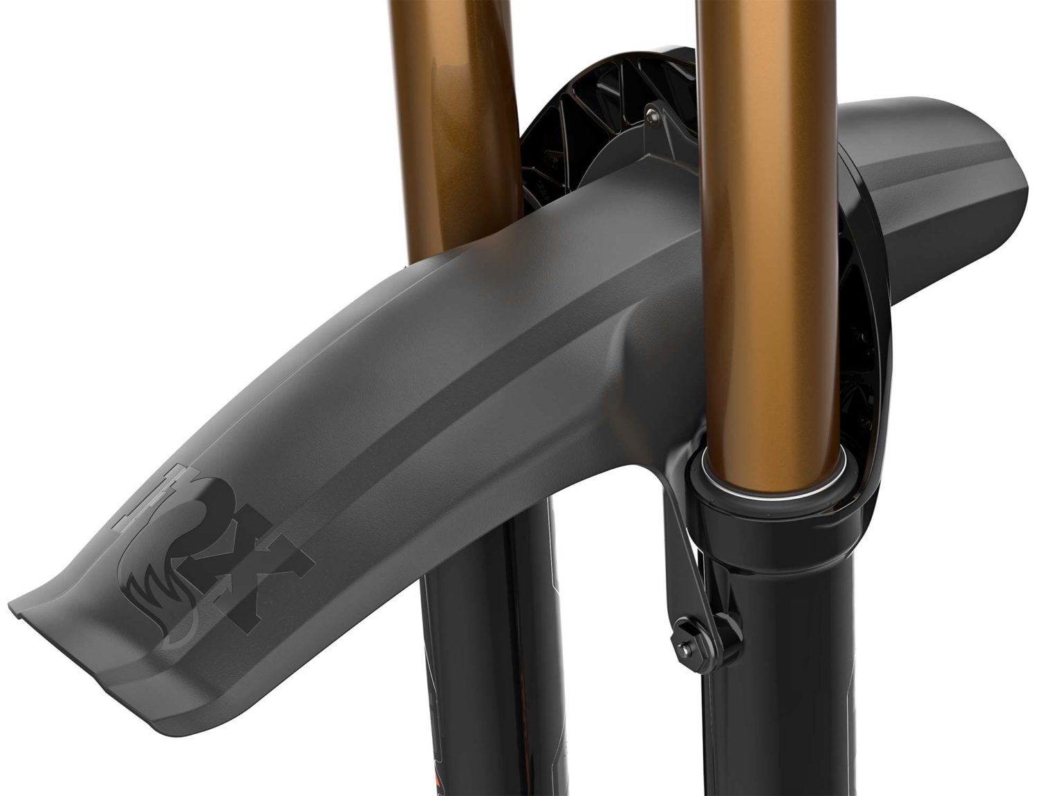FOX XL Mudguard extends 36, 38 MTB fork protection Bikerumor