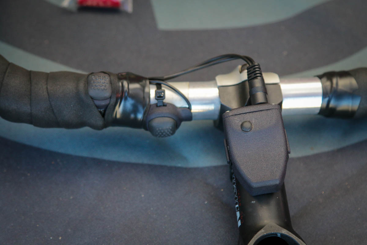 Archer MFR Drop Bar Remote on stem for wireless shifting