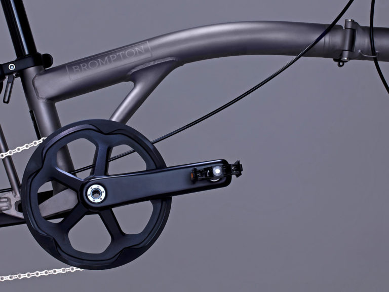 Brompton T Line new ultralight full titanium commuter bike - Bikerumor