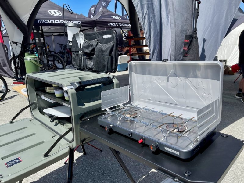 Basecamp in a box New Yakima EXO Open Range Camp Kitchen connects to