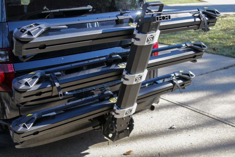 Review Saris MHS Bike Rack has options galore, more accessories to