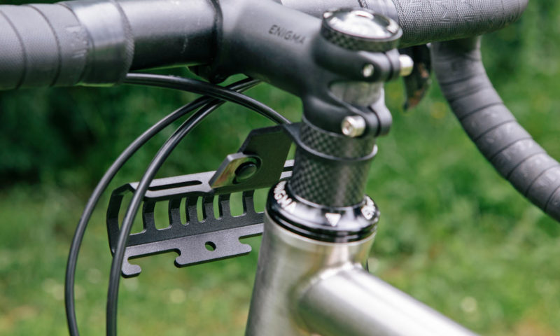 Restrap Bumper Bar bikepacking stabilizer is a micro rack - Bikerumor