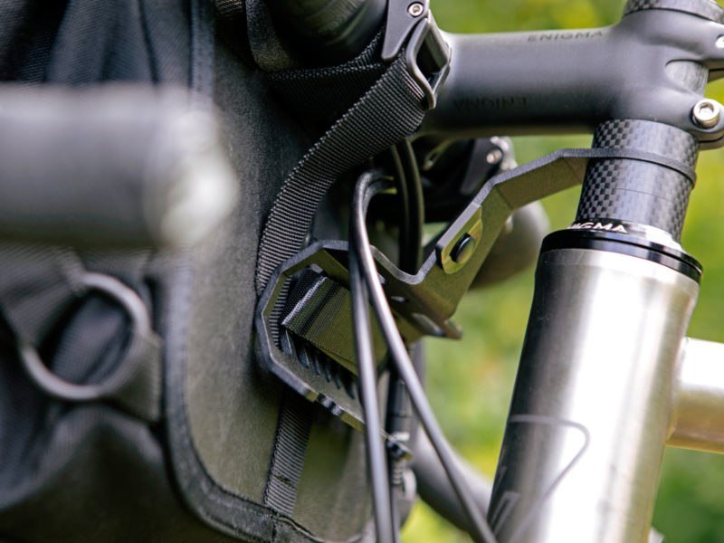 Restrap Bumper Bar bikepacking stabilizer is a micro rack Edinburgh