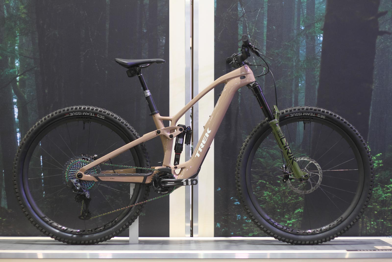 casey brown trek fuel exe emtb at eurobike 2022