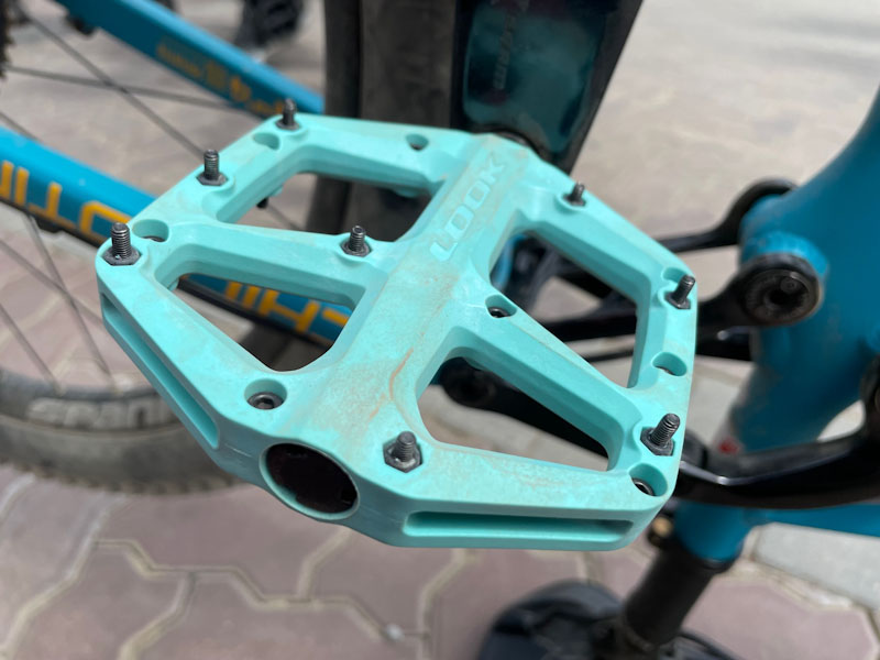 LOOK Trail Fusion pedal, angle