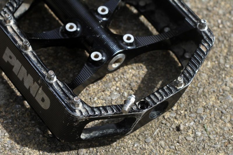 Review £195 PINND CS2 Flat Pedals tested longterm Bikerumor