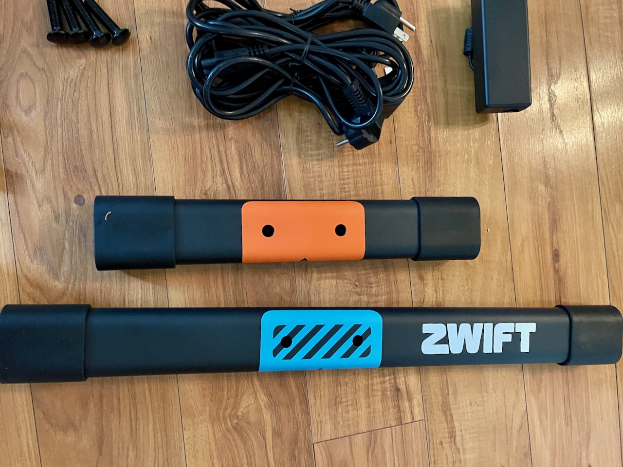 Zwift Hub Trainer color coded parts