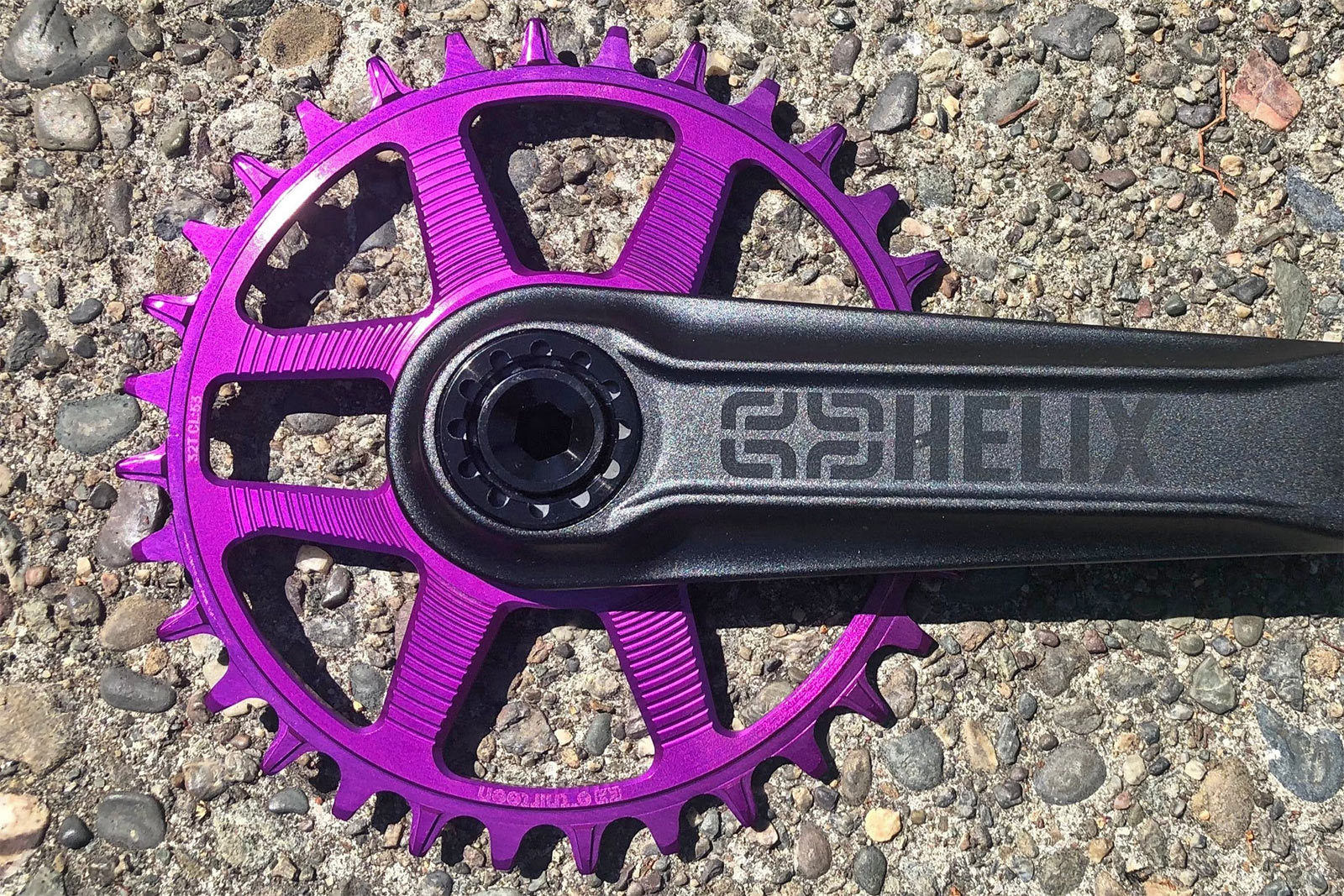 e*thirteen Helix 24mm alloy MTB cranks balance light & strong Swiss