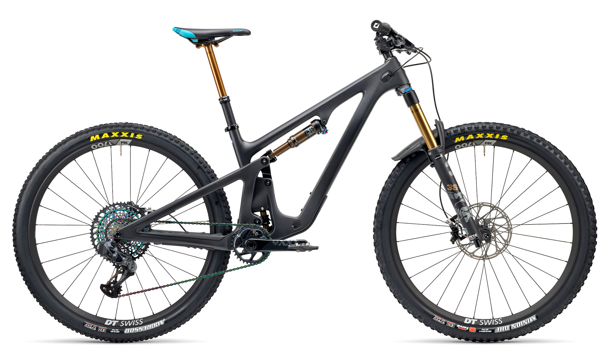 2023 Yeti SB140 carbon 29er all-mountain trail bike, Turq T4