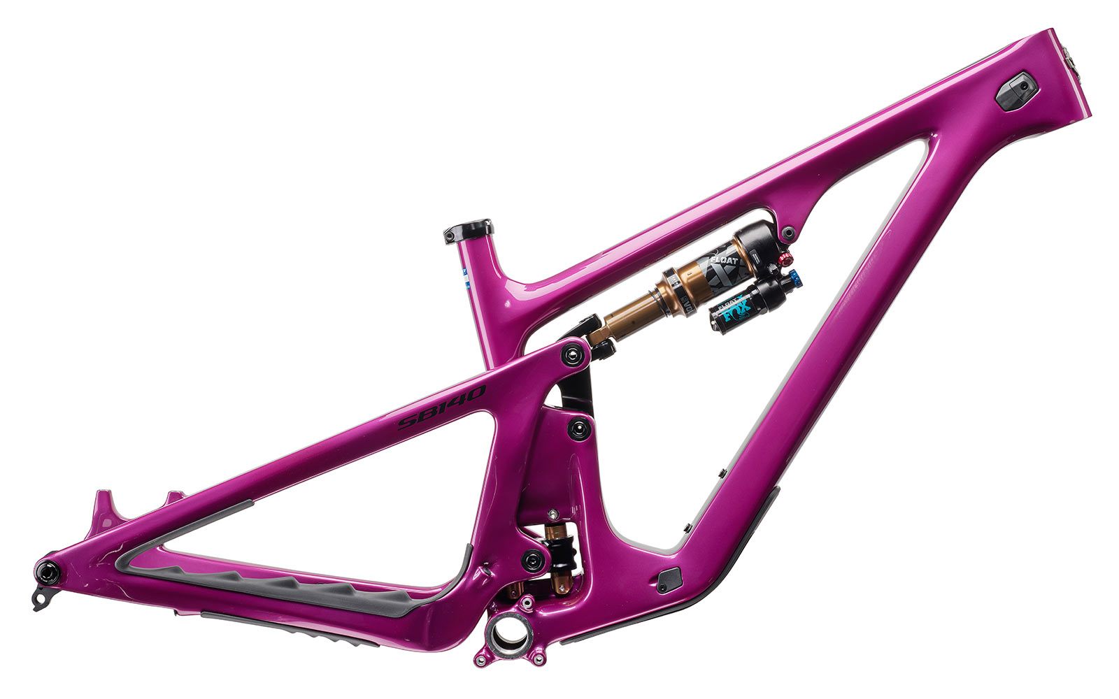 2023 Yeti SB140 carbon 29er all-mountain trail bike, frame Sangrai purple