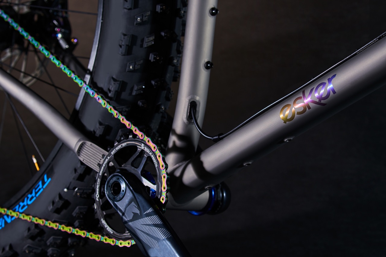 Esker Walden Ti chainring