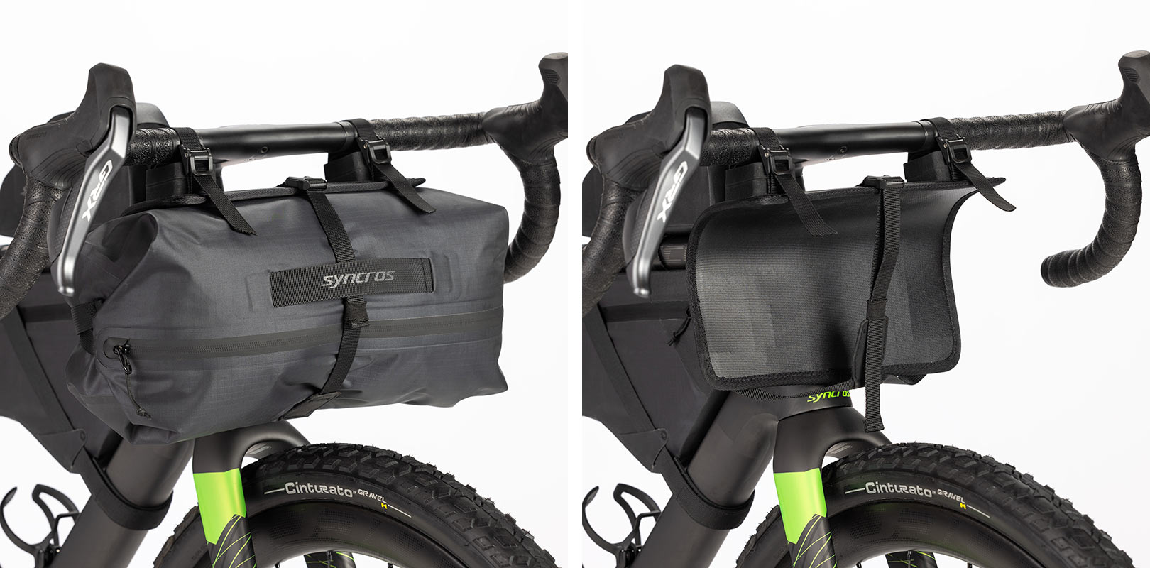 syncros handlebar bag with dry bag insert