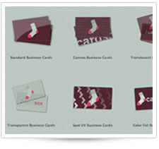 Select your custom business card