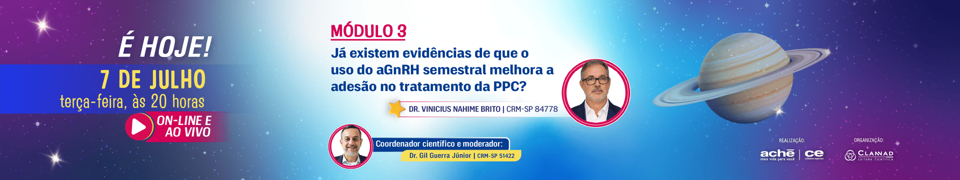 Conexão EndoPed 2026-Banners-Mod3-éhoje