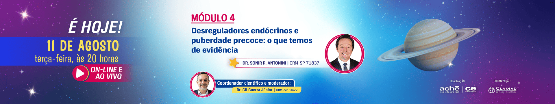 Conexão EndoPed 2026-Banners-Mod4-éhoje
