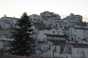 Saint Michelle at dusk.