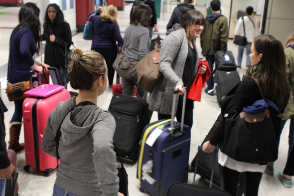 The Religio team at the Roma-Fiumicino airport