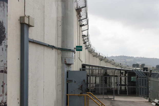 The Jerusalem side of the wall on the road to Bethlehem. “It’s time to topple it down,” said Vera Baboun, Bethlehem's mayor. Evan Simko-Bednarski/The Land