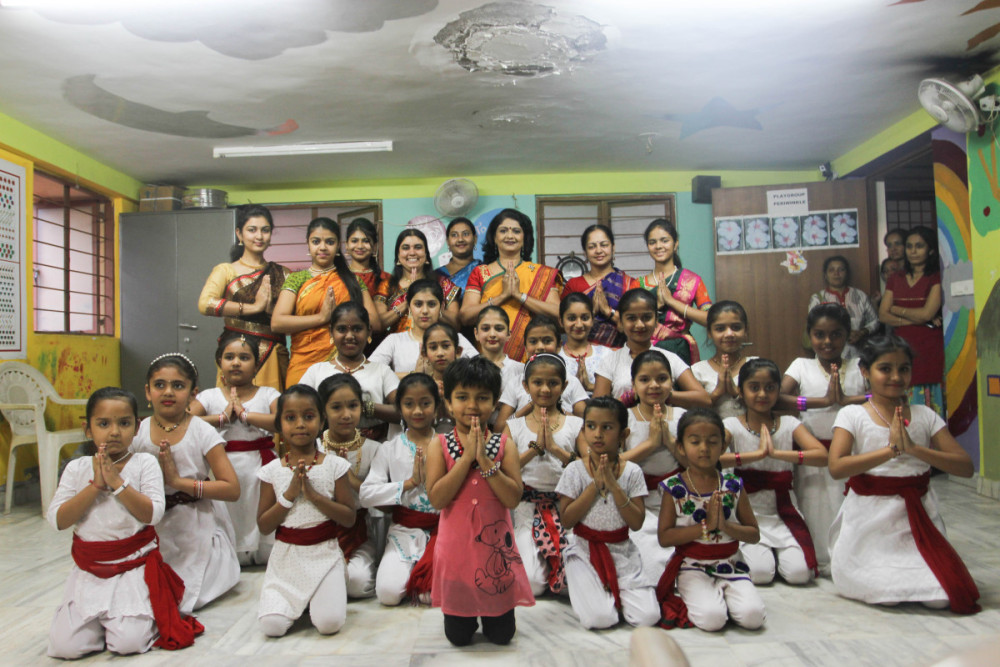 Bhairaviben Hemant teaches 8 different dance classes each day, targeting those from age 5 to age 55, in Ahmadabad, Gujarat. Hemant has been dancing since she was 5 years old. She went on to study under legendary dancer Mrinalini Sarabhai at the Darpana Academy of Performing Arts. She views dance as a form of worship and devotion, she said. And it’s exhibited in her teaching style. “I teach all the things with god, and am synchronized with god,” she said. “I told parents in my classes, if the gods send you here then you will come here. Otherwise, you won’t.”