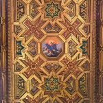 The ceiling of Basilica di Santa Maria en Trastevere, where Sant'Egidio meets to pray. (Santiago Melli-Huber / Religio) 
