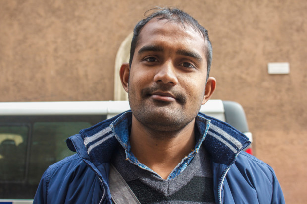 Amit Saha, 27, a Hindu originally from Bangladesh, lives in Rome.
"I am living with my Muslim brothers, Catholics and other religions. Here, we all respect each other for who we are and who we believe in." (Religio/Juan David Aristizabal)