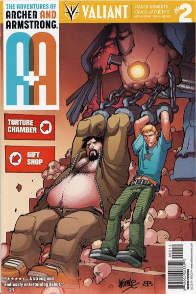 A&A: The Adventures of Archer & Armstrong #2 comic books for sale 