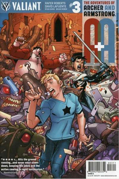 A&A: The Adventures of Archer & Armstrong #3 comic books for sale 