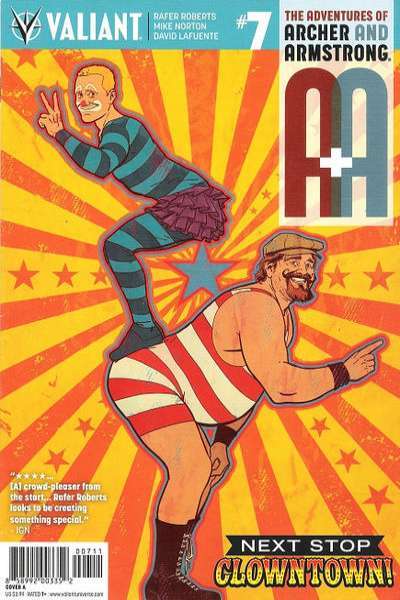 A&A: The Adventures of Archer & Armstrong #7 comic books for sale 