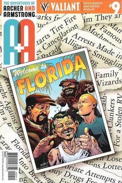 A&A: The Adventures of Archer & Armstrong #9 comic books for sale 