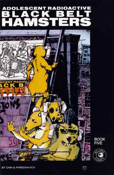 Adolescent Radioactive Black Belt Hamsters #5 comic books for sale 