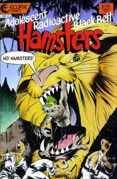 Adolescent Radioactive Black Belt Hamsters #6 comic books for sale 