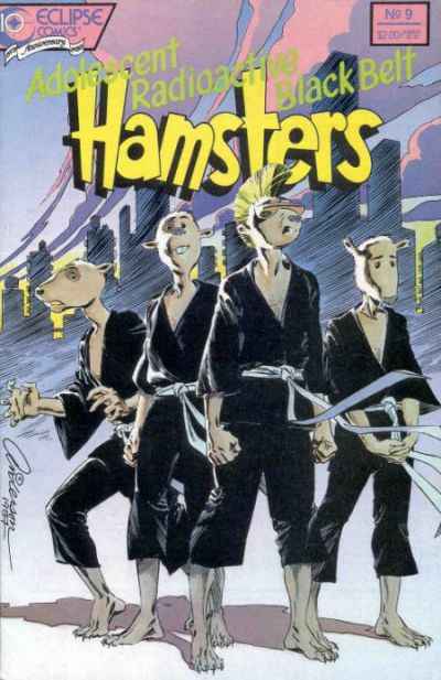 Adolescent Radioactive Black Belt Hamsters #9 comic books for sale 